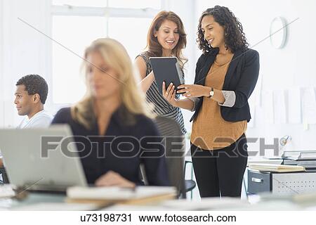People working in office View Large Photo Image Stock Image - People working in office. Fotosearch