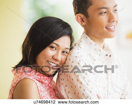 Portrait of young couple View Large Photo Image Stock Image - Portrait of young couple. Fotosearch