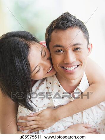 Portrait of young couple View Large Photo Image Stock Image - Portrait of young couple. Fotosearch