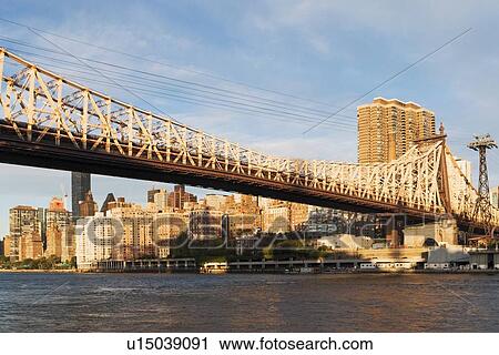 Stock Image - Queensboro Bridge . Fotosearch
