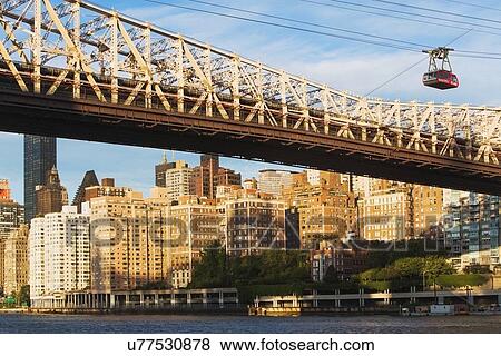 Queensboro Bridge View Large Photo Image Stock Photo - Queensboro Bridge . Fotosearch