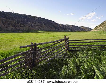 Ranch among fields View Large Photo Image Stock Photo - Ranch among fields. Fotosearch