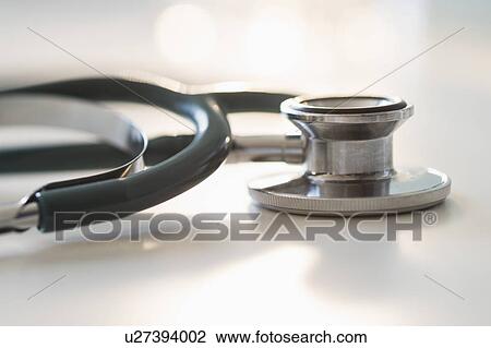 Stock Image - Studio shot of stethoscope. Fotosearch