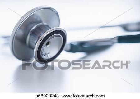 Stock Photo - Studio shot of stethoscope. Fotosearch