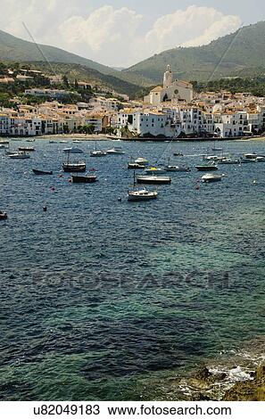View of Cadaques View Large Photo Image Stock Image - View of Cadaques. Fotosearch