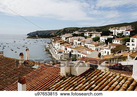 Stock Photography - View of Cadaques. Fotosearch