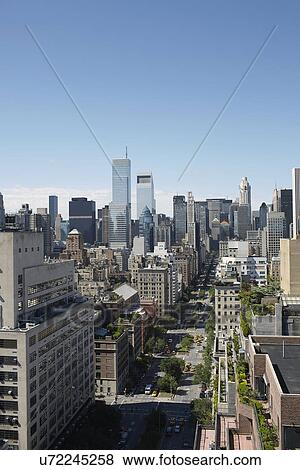 View to Manhattan View Large Photo Image Stock Photo - View to Manhattan. Fotosearch