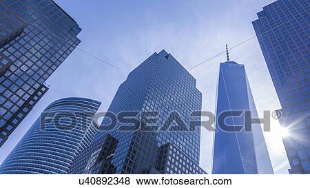 World Trade Center, Freedom Tower View Large Photo Image Stock Photo - World Trade Center, Freedom Tower. Fotosearch