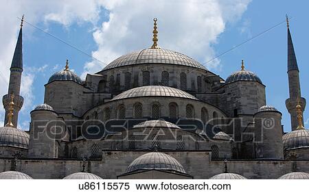 Blue Mosque, Istanbul View Large Photo Image Stock Photography - Blue Mosque, Istanbul. Fotosearch