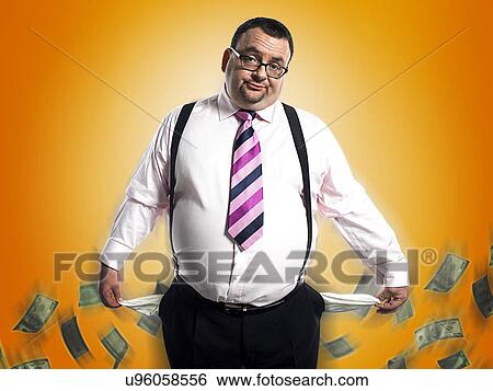Broke Businessman View Large Photo Image Stock Photograph - Broke Businessman. Fotosearch