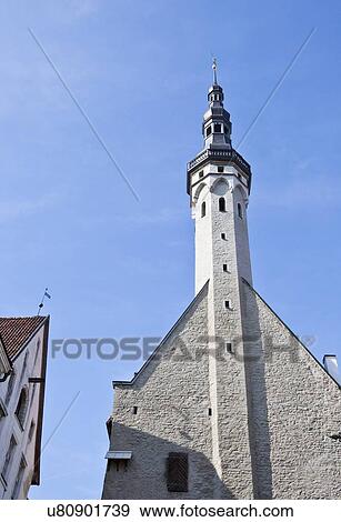 Buildings in the Old Town in Tallinn, Estonia View Large Photo Image Stock Photo - Buildings in the Old Town in Tallinn, Estonia. Fotosearch