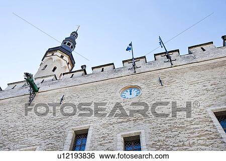 Buildings in the Old Town in Tallinn, Estonia View Large Photo Image Stock Photograph - Buildings in the Old Town in Tallinn, Estonia. Fotosearch