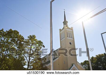 Church in Tallinn, Estonia View Large Photo Image Stock Image - Church in Tallinn, Estonia. Fotosearch
