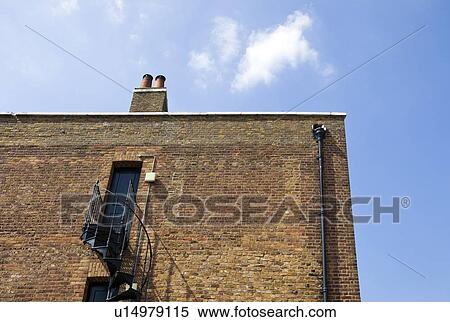 Stock Photography - Close up of brick wall. Fotosearch