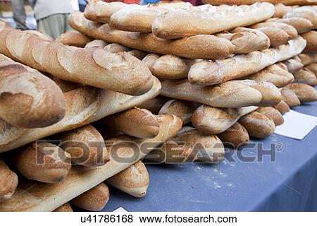 Close-up of loafs on bread in store View Large Photo Image Stock Photo - Close-up of loafs on bread in store. Fotosearch