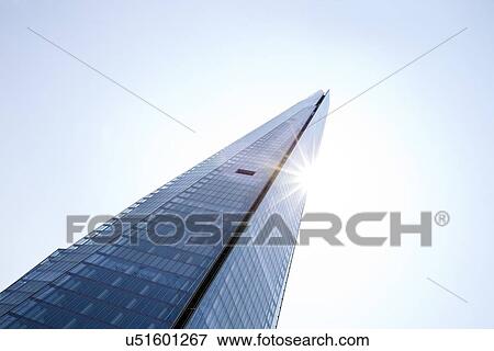 Close-Up view of The Shard View Large Photo Image Stock Photo - Close-Up view of The Shard. Fotosearch