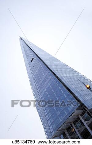 Close-Up view of The Shard View Large Photo Image Stock Photo - Close-Up view of The Shard. Fotosearch