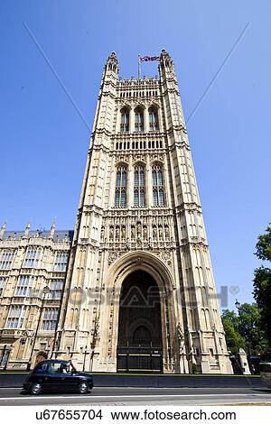 Picture - Houses of parliament from below. Fotosearch
