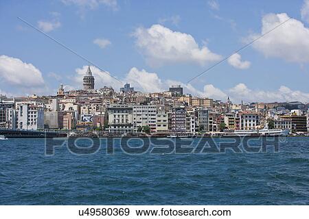 Istanbul Waterfront View Large Photo Image Stock Photo - Istanbul Waterfront. Fotosearch