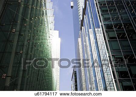 Skyscrapers from below View Large Photo Image Stock Photo - Skyscrapers from below. Fotosearch