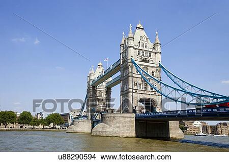 Tower Bridge in London View Large Photo Image Picture - Tower Bridge in London. Fotosearch