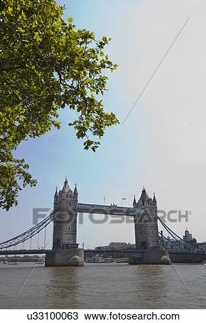 Stock Image - Tower Bridge in London. Fotosearch