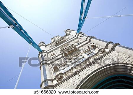 Stock Image - Tower Bridge in London. Fotosearch