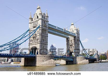 Tower Bridge in London View Large Photo Image Stock Photography - Tower Bridge in London. Fotosearch