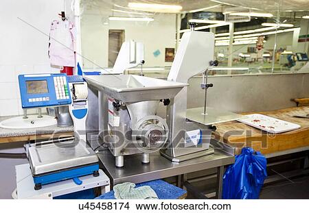 Picture - Weighing machine in grocery store. Fotosearch