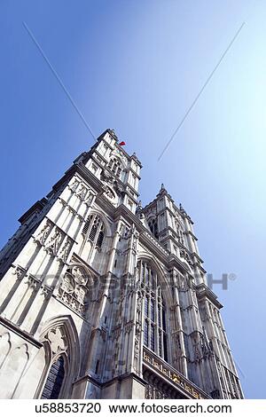 Westminster Abbey and Blue Sky View Large Photo Image Stock Image - Westminster Abbey and Blue Sky. Fotosearch