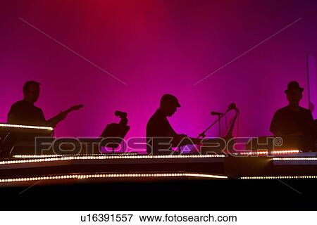 Stock Photo - Artists performing at Hughes American Family Theater, Branson, Taney County, Missouri, USA. Fotosearch