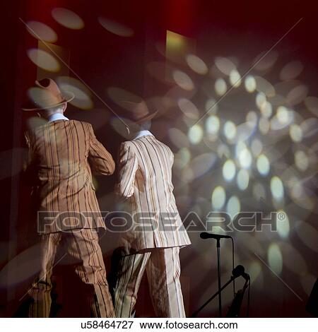 Stock Photo - Artists performing at Hughes American Family Theater, Branson, Taney County, Missouri, USA. Fotosearch