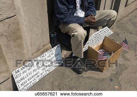 Beggar sitting on the ledge, Chicago, Cook County, Illinois, USA View Large Photo Image Stock Image - Beggar sitting on the ledge, Chicago, Cook County, Illinois, USA. Fotosearch