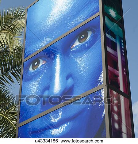 Blue Man Group Billboard at Sharp Aquos Theatre, Universal CityWalk, Orlando, Florida, USA View Large Photo Image Stock Photograph - Blue Man Group Billboard at Sharp Aquos Theatre, Universal CityWalk, Orlando, Florida, USA. Fotosearch