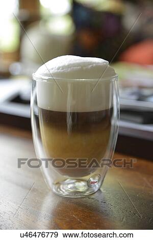 Stock Photo - Close-up of an ice cream float drink, Lake of The Woods, Keewatin, Ontario, Canada. Fotosearch