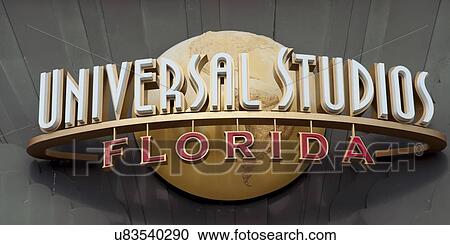 Entrance sign of the Universal Studios, Orlando, Florida, USA View Large Photo Image Stock Image - Entrance sign of the Universal Studios, Orlando, Florida, USA. Fotosearch
