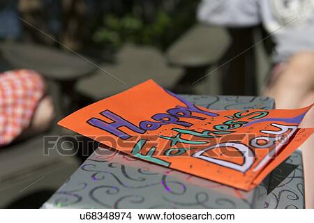 Picture - Handmade Happy Father's Day greeting card, Keewatin, Ontario, Canada. Fotosearch