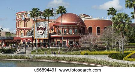Hard Rock Cafe, Universal Studios, Orlando, Florida, USA View Large Photo Image Stock Image - Hard Rock Cafe, Universal Studios, Orlando, Florida, USA. Fotosearch