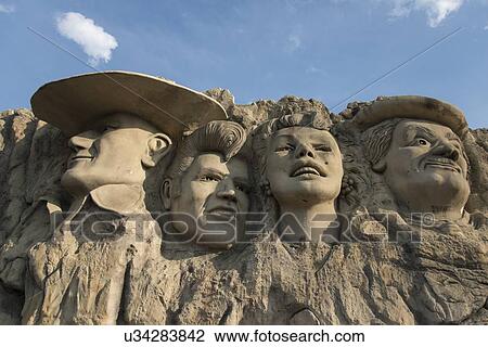 Stock Image - Hollywood Wax Museum, Marvel Cave Park, Branson, Taney County, Missouri, USA. Fotosearch