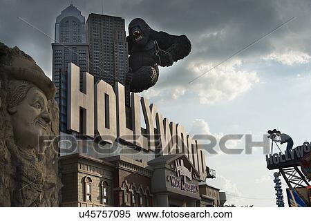 Stock Photography - Hollywood Wax Museum, Marvel Cave Park, Branson, Taney County, Missouri, USA. Fotosearch