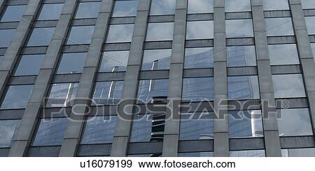 Low angle view of a building, Chicago, Cook County, Illinois, USA View Large Photo Image Stock Photo - Low angle view of a building, Chicago, Cook County, Illinois, USA. Fotosearch