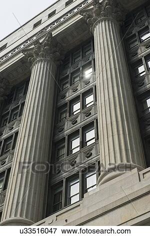 Low angle view of a building, Chicago, Cook County, Illinois, USA View Large Photo Image Stock Photo - Low angle view of a building, Chicago, Cook County, Illinois, USA. Fotosearch
