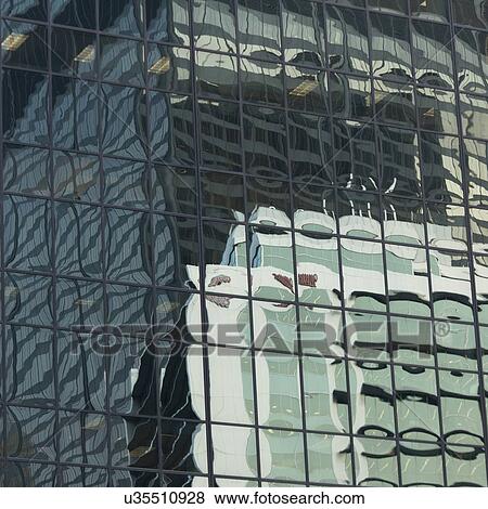 Low angle view of an office building, Chicago, Cook County, Illinois, USA View Large Photo Image Stock Photo - Low angle view of an office building, Chicago, Cook County, Illinois, USA. Fotosearch