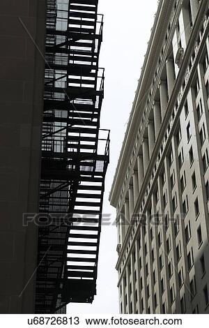 Stock Image - Low angle view of buildings, Chicago, Cook County, Illinois, USA. Fotosearch