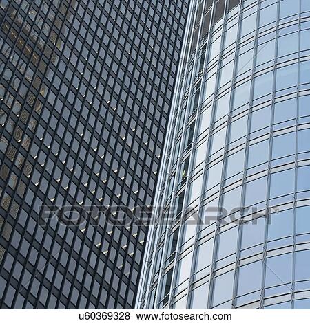Low angle view of office buildings, Chicago, Cook County, Illinois, USA View Large Photo Image Stock Photo - Low angle view of office buildings, Chicago, Cook County, Illinois, USA. Fotosearch