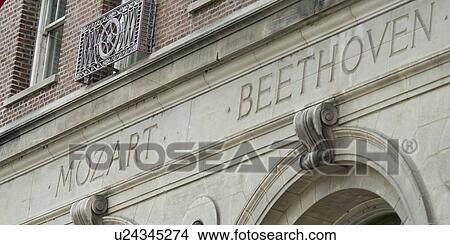 Picture - Low angle view of Symphony Center, Chicago, Cook County, Illinois, USA. Fotosearch