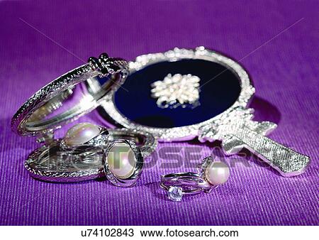 Stock Image - adornment, beauty and care, beauty, accessories. Fotosearch