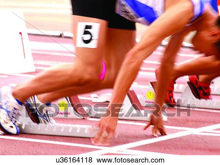 Stock Photo - adults, athletes, active. Fotosearch