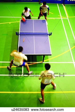 Stock Image - adults, athletics, arena, activity. Fotosearch
