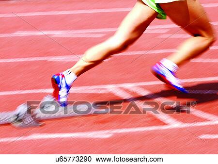Stock Image - athletes, active. Fotosearch